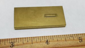 Brass Slotted Guard