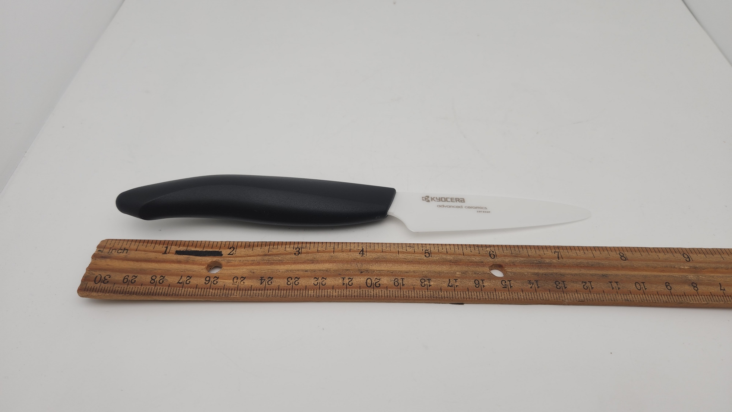 FK-075-WH-BK Ceramic Paring Knife 3 with Black Handle