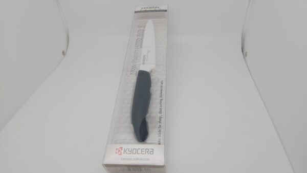 FK-125-NWH Ceramic Micro-Serrated Utility Knife 5" by Kyocera