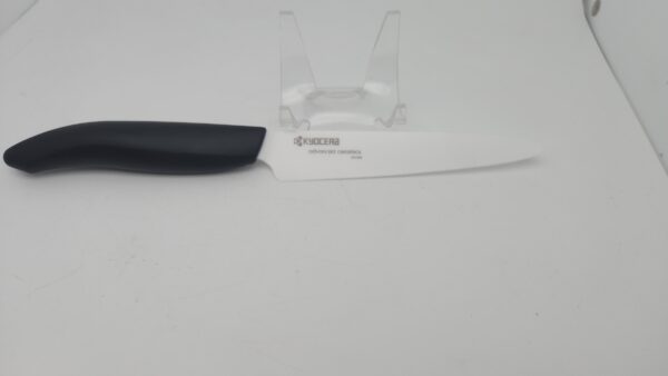 FK-125-NWH Ceramic Micro-Serrated Utility Knife 5" by Kyocera