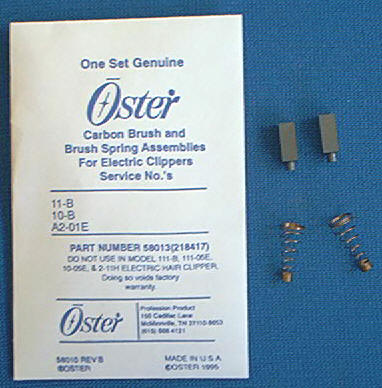 oster classic 76 carbon brush and spring