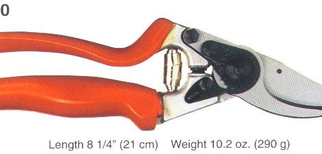 Felco F-10 Left Hand Top-of-the-Line Rotating Pruning Shear