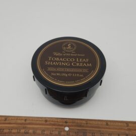 TOBS-00997 Tobacco Leaf Shaving Cream Bowl by Taylor of Old Bond Street