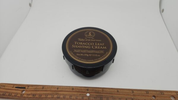 TOBS-00997 Tobacco Leaf Shaving Cream Bowl by Taylor of Old Bond Street