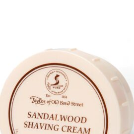 TOBS-01001 Sandalwood Shaving Cream in a Jar by Taylor of Old Bond Street