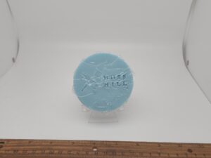 Blue Scent Shaving Puck for Men by Moss Hill