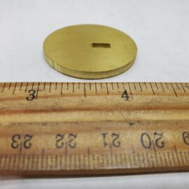 MS330 BRASS OVAL SPACER