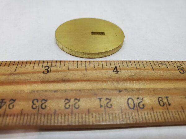 MS330 BRASS OVAL SPACER