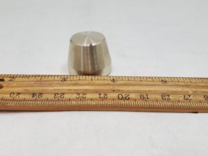 NS150 Nickel/Silver Tapered Pommel