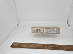 JZ-EW214 Curly Maple Wood Block