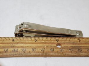 Nail Clipper with ruler to show size