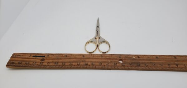 Wasa 95G-3-1/2 Gold Cross Embroidery Scissors