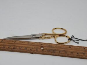 DR-316850 Gold Sewing Scissors 5 Inch