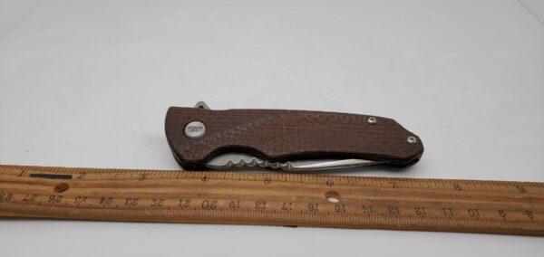 Buck 0841BRS Sprint Pro Brown Burlap Micarta Folding Knife