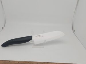 FK-115-WH Ceramic Mini Santoku Knife 4" by Kyocera