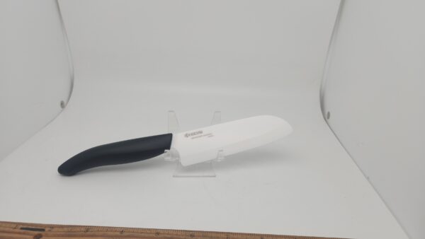 FK-115-WH Ceramic Mini Santoku Knife 4" by Kyocera