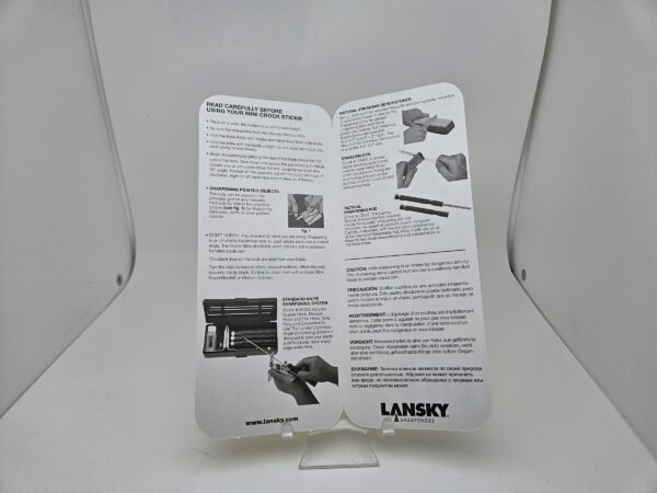 Lansky LS-23 Mini Crock Stick Knife Sharpener