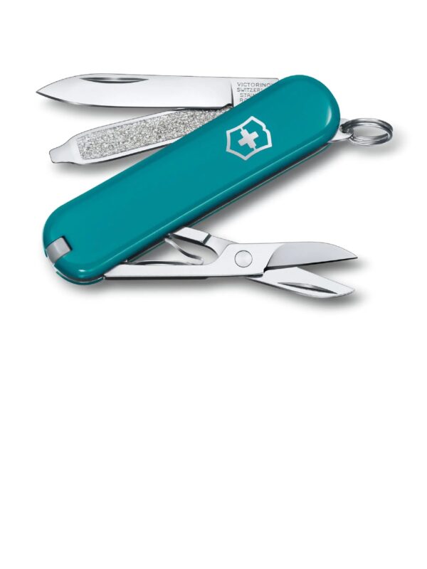 Swiss Army 0.6223.23G Classic SD Pocketknife with Mountain Lake Scales by Victorinox