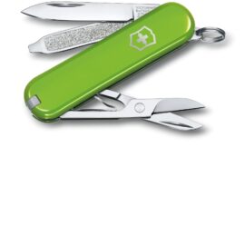 Swiss Army 0.6223.42G Classic SD Pocketknife with Smashed Avocado Scales by Victorinox