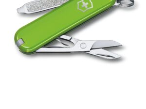 Swiss Army 0.6223.42G Classic SD Pocketknife with Smashed Avocado Scales by Victorinox