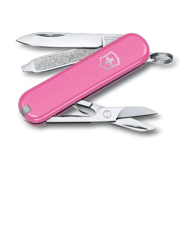 Swiss Army 0.6223.51G Classic SD with Cherry Blossom Scales by Victorinox