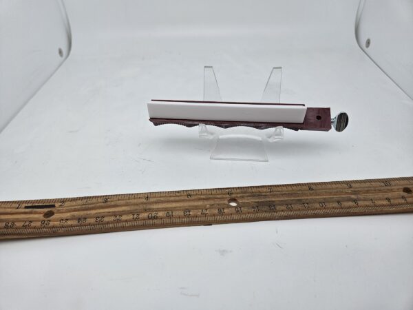 Lansky LSERT Fine Hone for Serrated Knives in a Maroon Holder