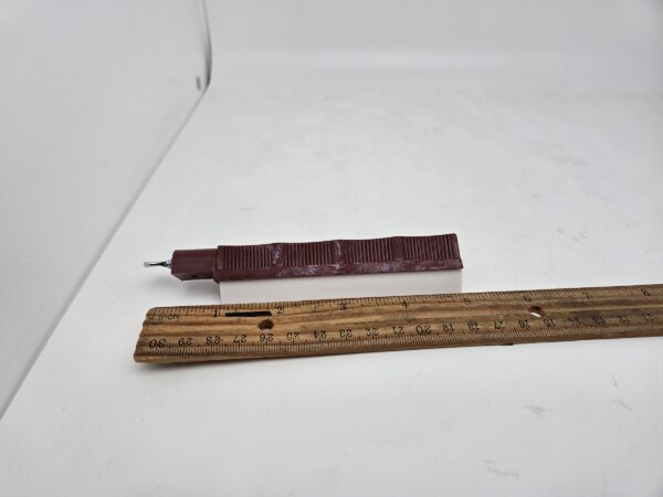 Lansky LSERT Fine Hone for Serrated Knives in a Maroon Holder