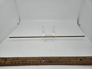 AB109 Brass Rod 5/32 IN x 12 IN for Knife Making