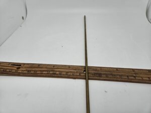 AB109 Brass Rod .157 IN x 12 IN for Knife Making