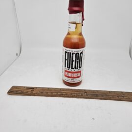 Fuego Peach Fresno Hot Sauce by Fuego Fermentations