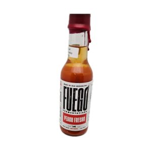 Fuego Peach Fresno Hot Sauce by Fuego Fermentations