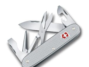 Swiss Army 0.8231.26 Pioneer X Pocket Knife with Silver Alox Scales by Victorinox