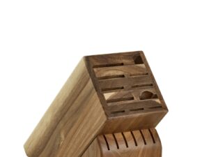 Wusthof 2099601704 17 Slot Knife Block in Acacia Wood